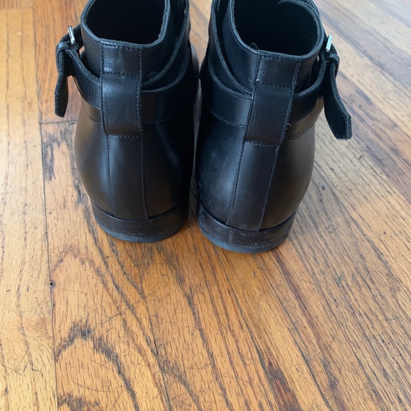 Saint Laurent Paris Jodhpur Leather Ankle Boots - Picture 7 of 13